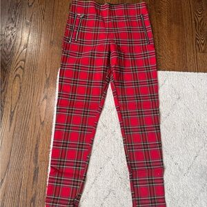 Plaid Red Kids Bottoms